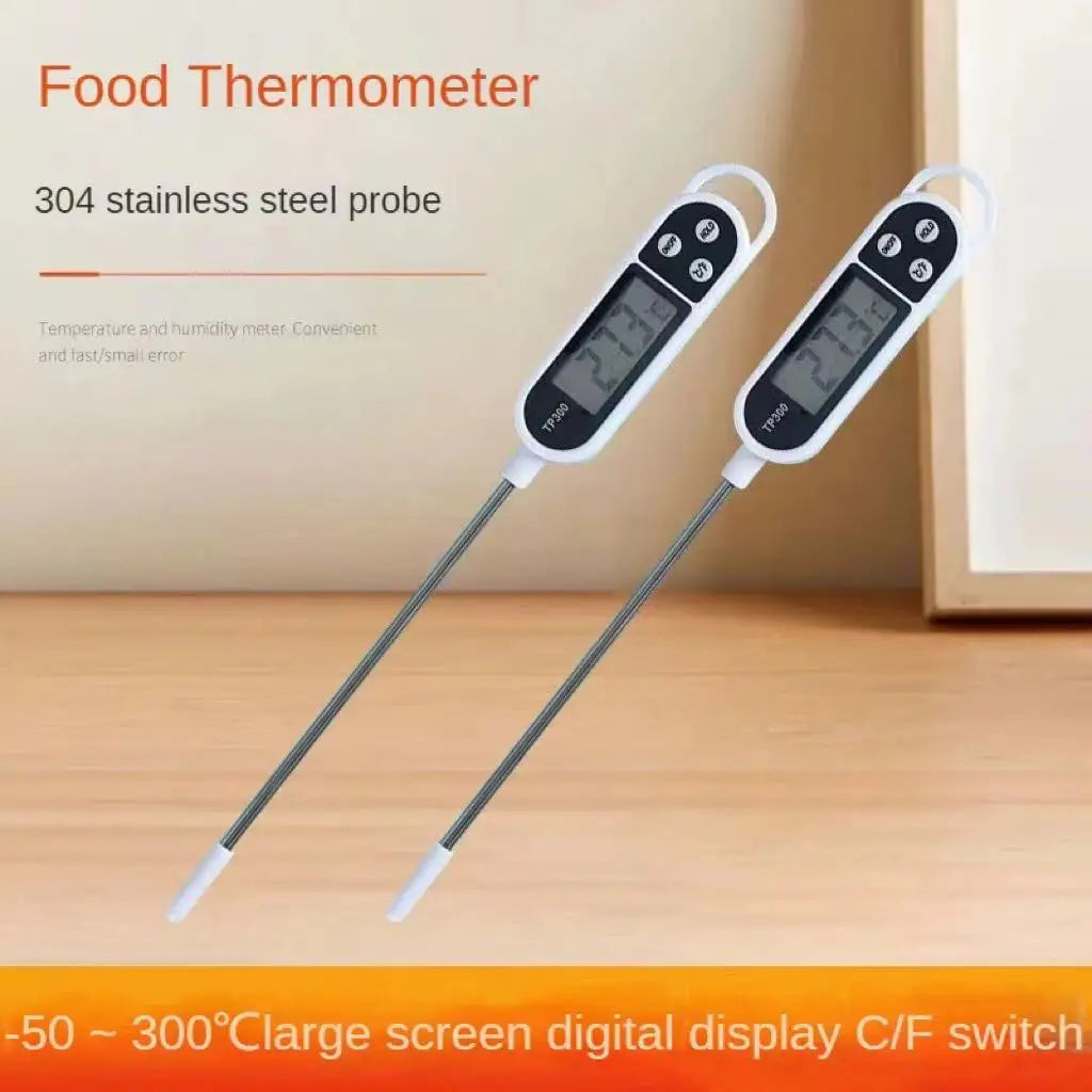 TP300 & TP101 Digital Food Thermometers – Accurate Kitchen Probe for Cooking, BBQ, and Oven Use