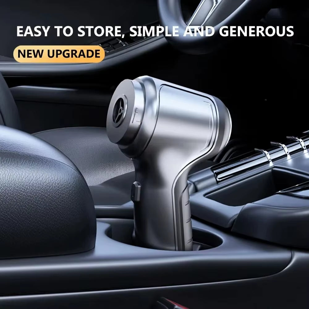 Wireless Handheld Car Vacuum Cleaner – 95000PA Suction | Mini Dual-Use Cleaner for Home & Auto
