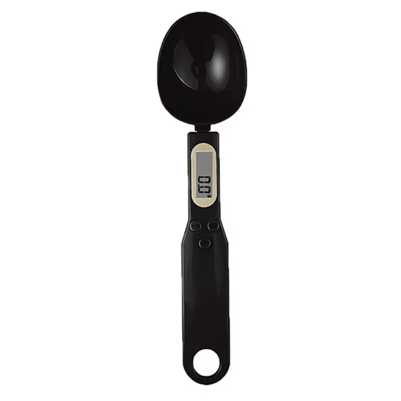 Digital Measuring Spoon Scale – 500g/0.1g LCD Kitchen Food Scale for Coffee, Flour & Milk