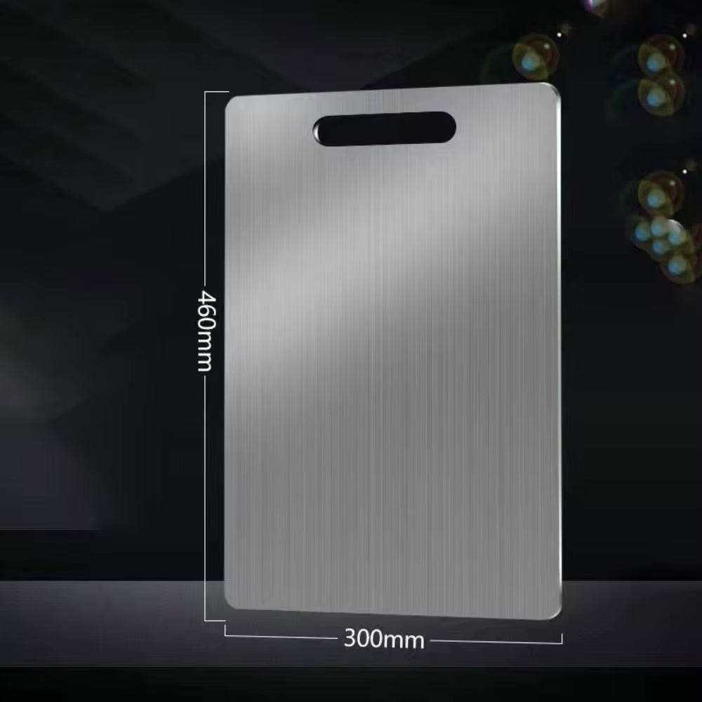 Thickened Stainless Steel Cutting Board Antibacterial and Mildew-Proof Household Cutting Board Kitchen Kneading Dough Board
