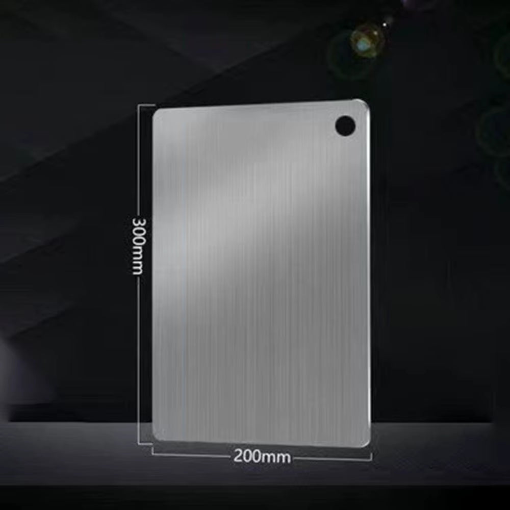 316 Stainless Steel Cutting Board – Anti-Bacterial, Double-Sided, Non-Slip Chopping Board for Kitchen