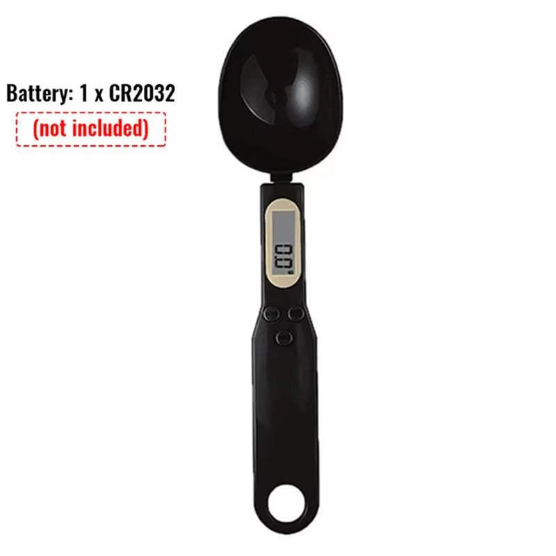 LCD Digital Measuring Spoon – Adjustable Electronic Kitchen Scale for Coffee, Baking & More