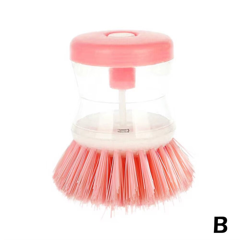 Astronaut Kitchen Dish Brush with Built-In Soap Dispenser – Pot & Utensil Scrubber for Efficient Household Cleaning