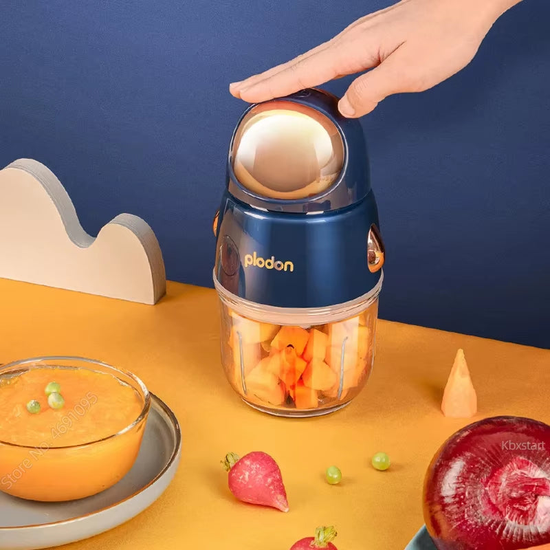 300Ml Portable Food Blender Mixer Multifunctional Food Processor Electric Meat Grinder Mini Mixers Cup Baby Solid Food Machine