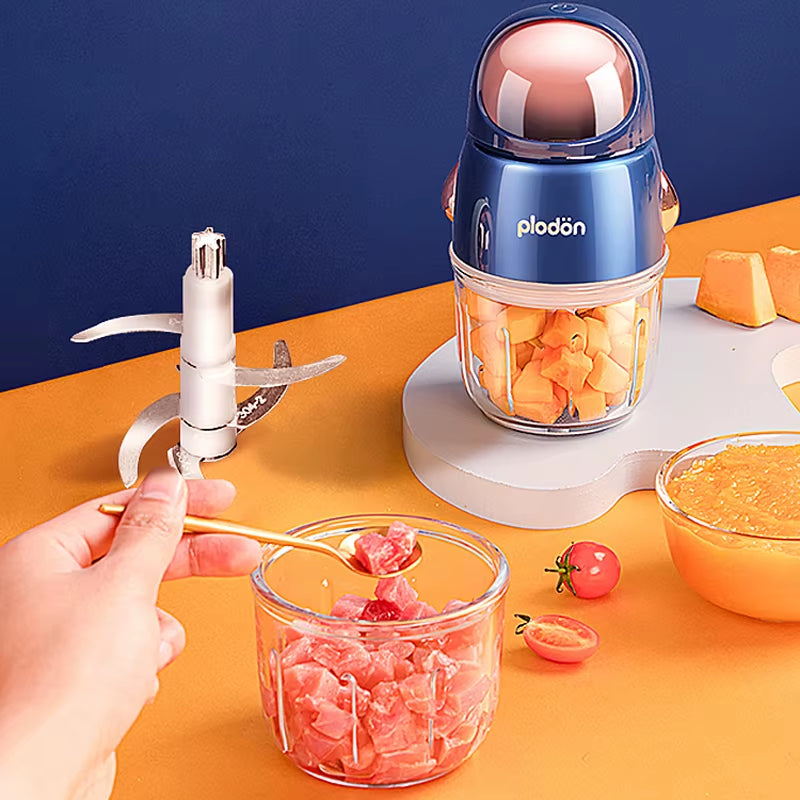 300Ml Portable Food Blender Mixer Multifunctional Food Processor Electric Meat Grinder Mini Mixers Cup Baby Solid Food Machine