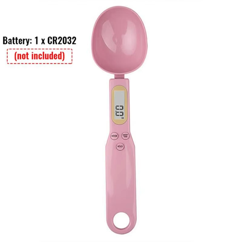 LCD Digital Measuring Spoon – Adjustable Electronic Kitchen Scale for Coffee, Baking & More
