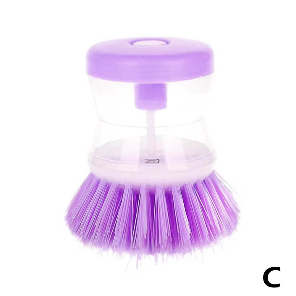Astronaut Kitchen Dish Brush with Built-In Soap Dispenser – Pot & Utensil Scrubber for Efficient Household Cleaning