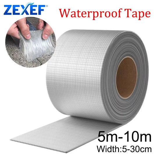 Waterproof Aluminum Foil Butyl Tape – High Temp Roof & Wall Repair Seal