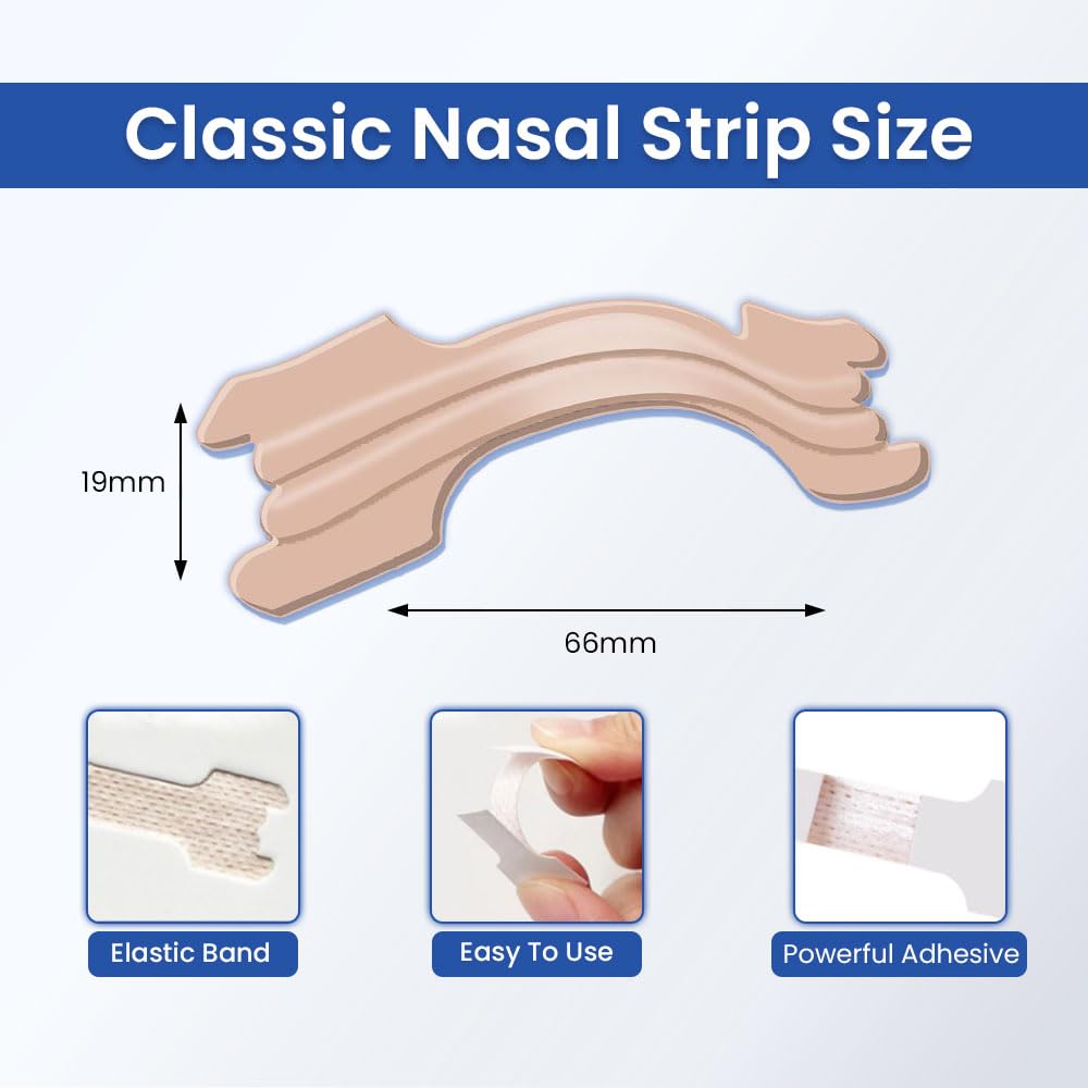Nasal Strips Anti Snore Nose Clip Stop Snoring Better Sleep Aid Breath Right