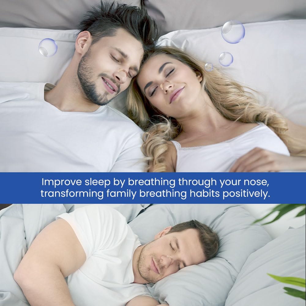 Nasal Strips Anti Snore Nose Clip Stop Snoring Better Sleep Aid Breath Right