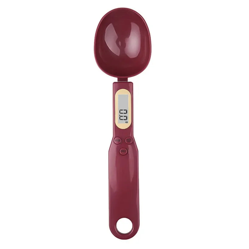 Digital Measuring Spoon Scale – 500g/0.1g LCD Kitchen Food Scale for Coffee, Flour & Milk
