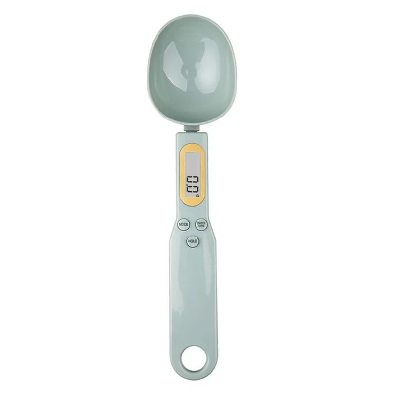 Digital Measuring Spoon Scale – 500g/0.1g LCD Kitchen Food Scale for Coffee, Flour & Milk