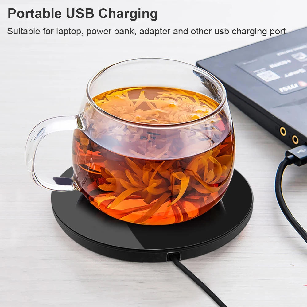 USB Coffee Mug Warmer – Electric Heating Pad for Home & Office DC 5V