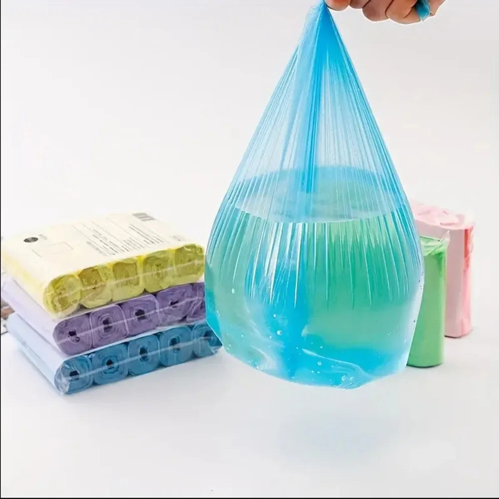 Versatile 100-300PCS Disposable Trash Bags for Kitchen, Dorm, and Living Room - Perfect for All Your Waste Needs!