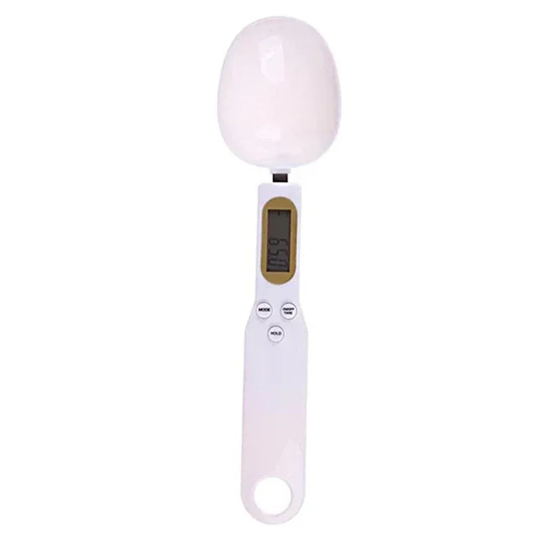 Digital Measuring Spoon Scale – 500g/0.1g LCD Kitchen Food Scale for Coffee, Flour & Milk