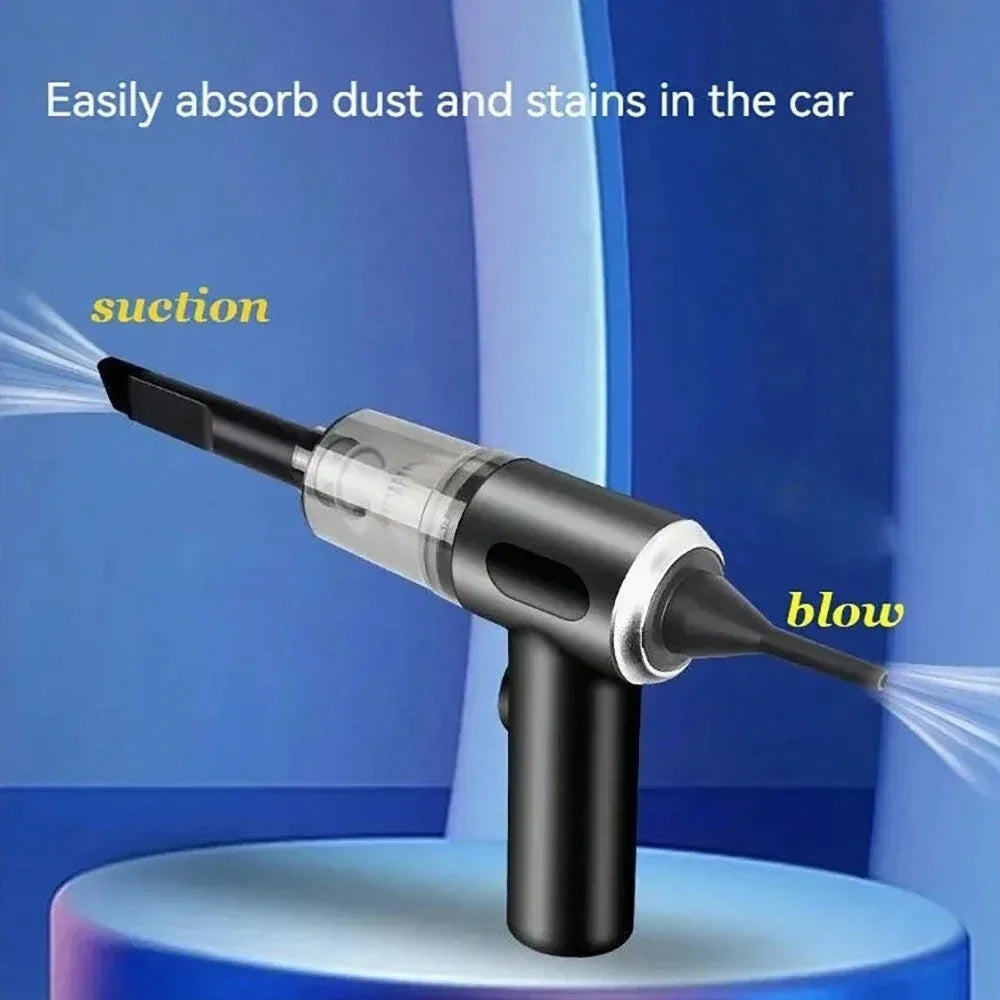 USB Mini Vacuum Cleaner For Motor Car – Portable, High Power USB Charging
