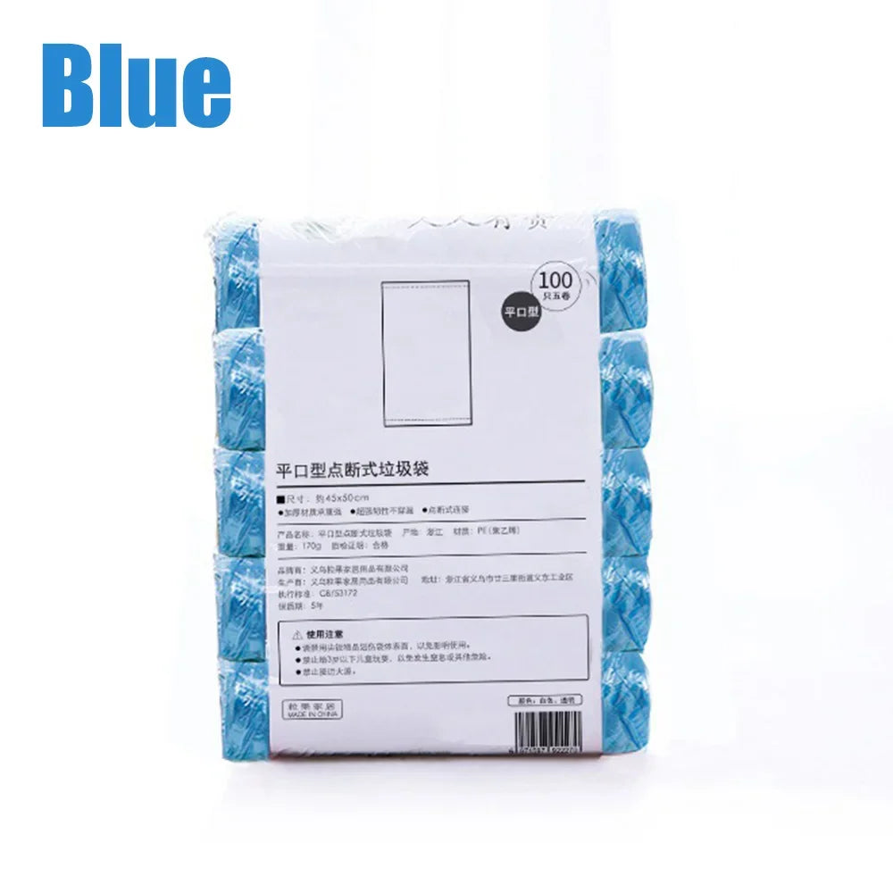 Versatile 100-300PCS Disposable Trash Bags for Kitchen, Dorm, and Living Room - Perfect for All Your Waste Needs!