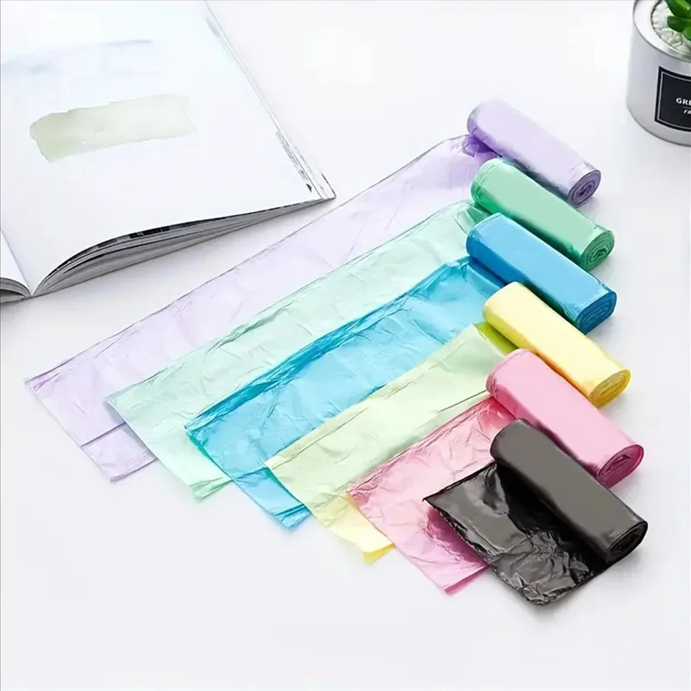 Versatile 100-300PCS Disposable Trash Bags for Kitchen, Dorm, and Living Room - Perfect for All Your Waste Needs!
