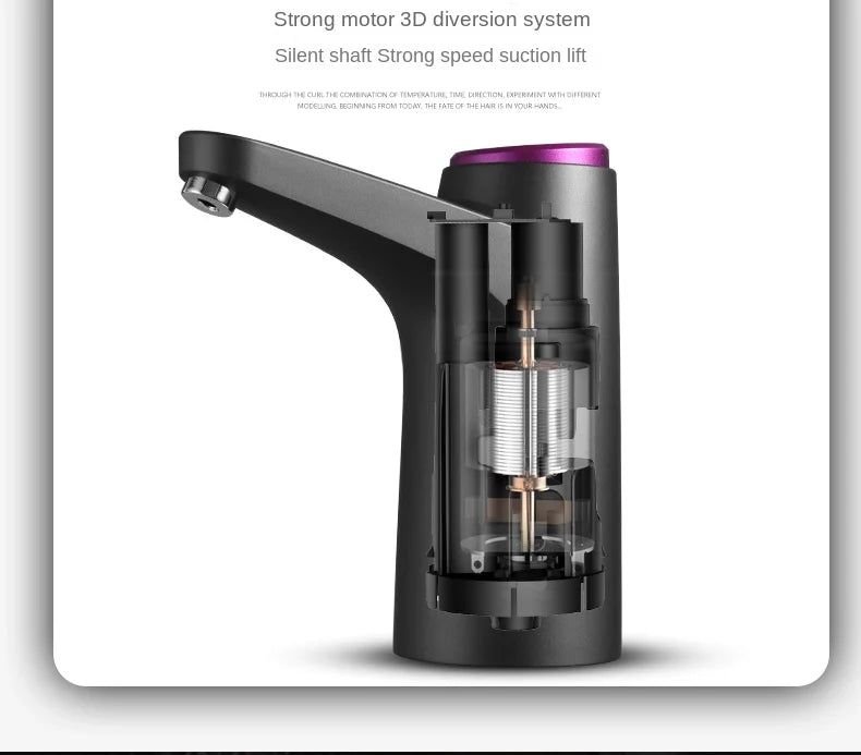 USB Rechargeable Electric Water Dispenser – Automatic Portable Pump for Bottled Water