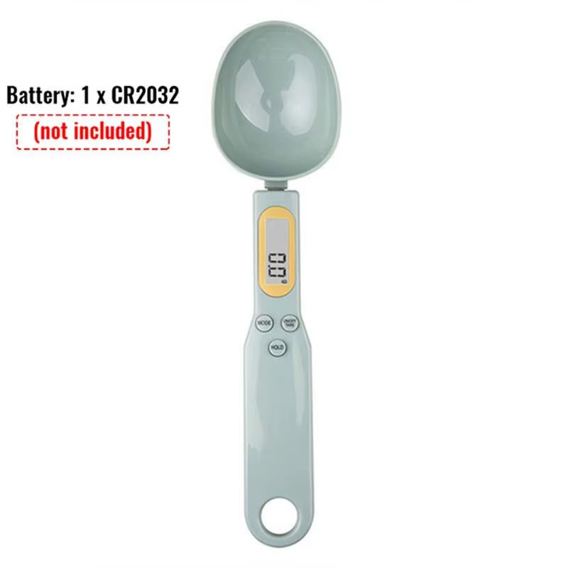 LCD Digital Measuring Spoon – Adjustable Electronic Kitchen Scale for Coffee, Baking & More