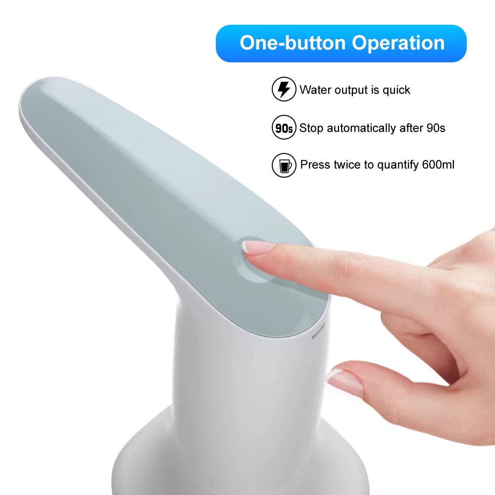 Automatic Water Dispenser USB Charging Electric Water Pump Touch Control Portable Water Dispenser Drink Dispenser Kitchen Office