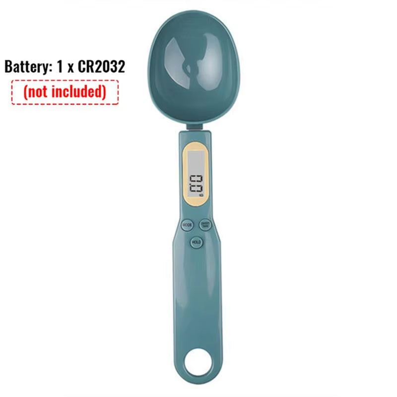 LCD Digital Measuring Spoon – Adjustable Electronic Kitchen Scale for Coffee, Baking & More