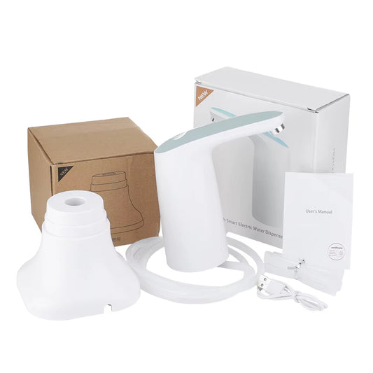 Automatic USB Water Dispenser with Touch Control – Rechargeable Electric Drink Pump (With/Without Base)