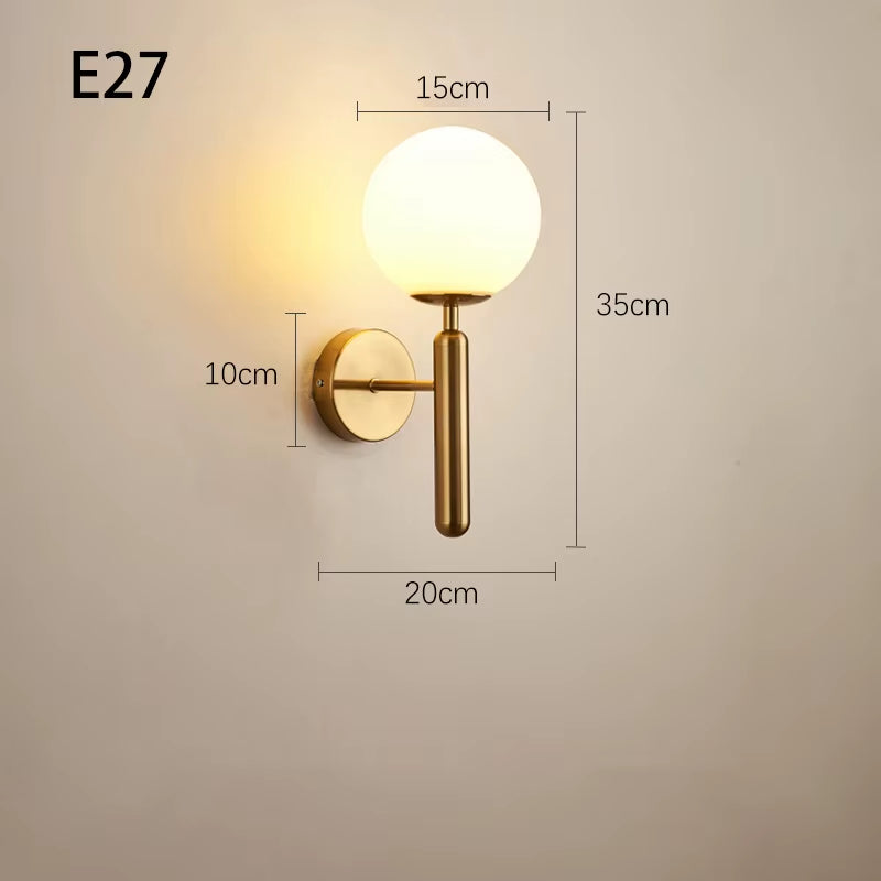 Modern Indoor Wall Light Lamp Suitable for Bedroom Bedside Living Room Home Decor Light Fixture