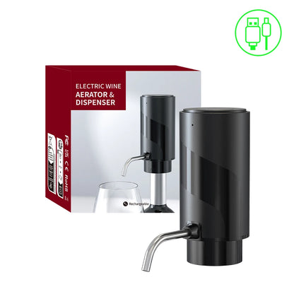Automatic Wine Aerator Dispenser with USB Charging