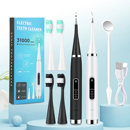 Electric Teeth Whitening Scaler – High-Frequency Tooth Cleaner Dental Plaque Tartar Remover with 5 Modes