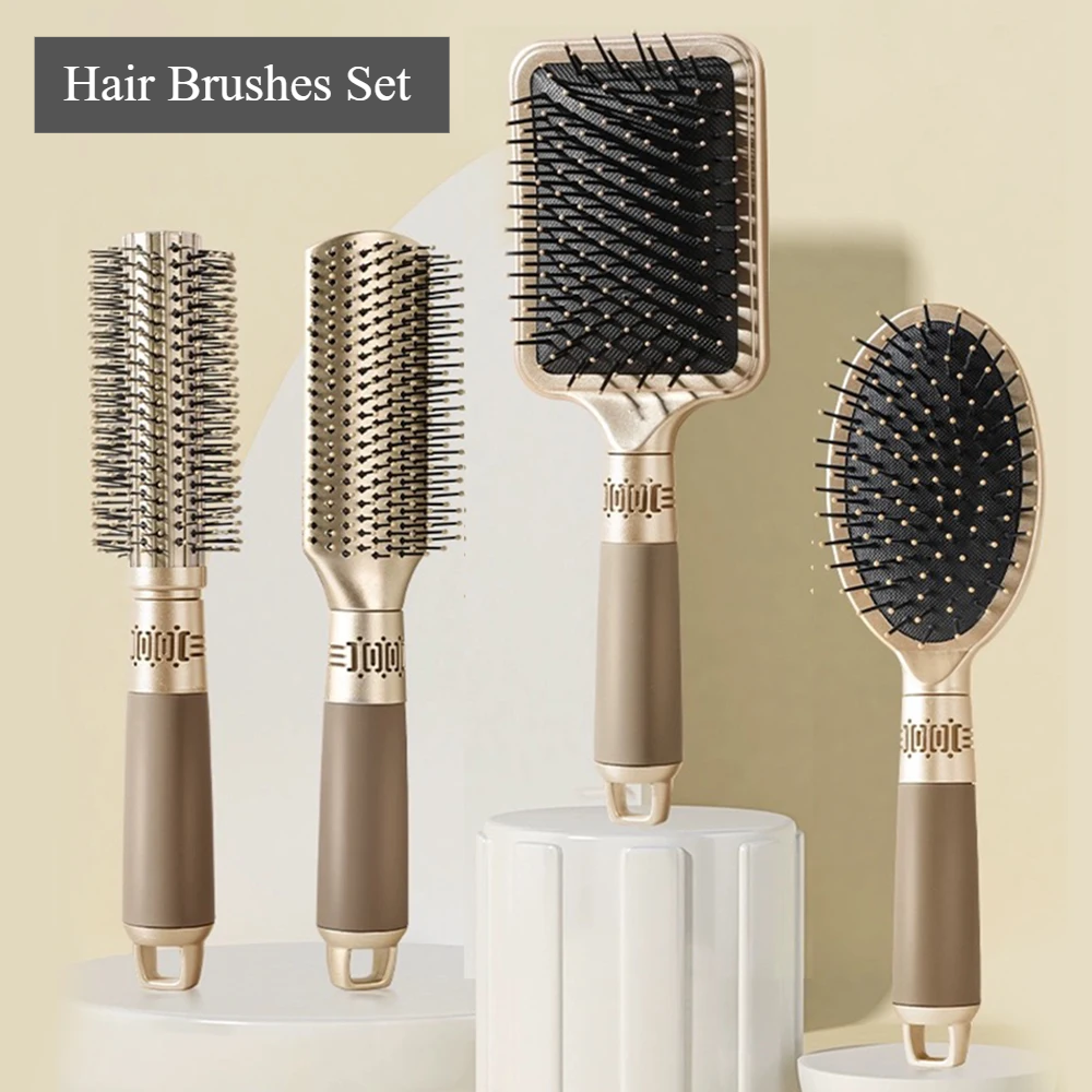 Hair Massage Air Cushion Comb – Anti-Static Detangling Hair Brush for Salon & Home Use