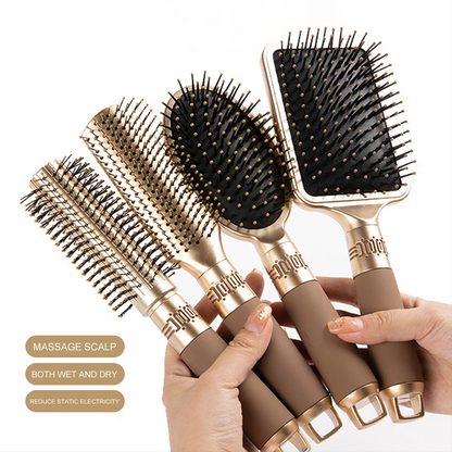Hair Massage Air Cushion Comb – Anti-Static Detangling Hair Brush for Salon & Home Use