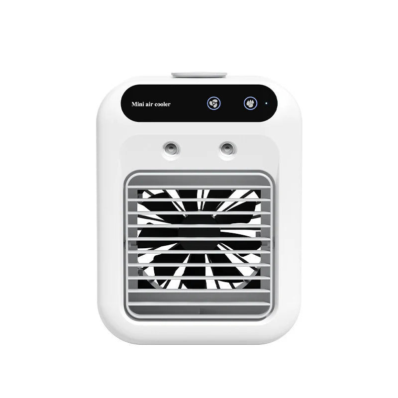 Portable Mini Air Conditioner Fan – USB Powered Water Cooling Fan for Room, Office & Car Use