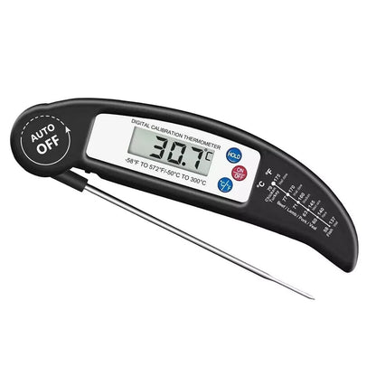 Digital Food Thermometer with Instant Read Probe – Ultra-Fast & Accurate for Cooking, BBQ, Milk, Meat