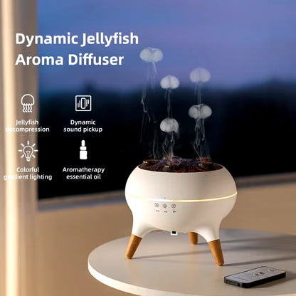 Air Humidifier 250ml – Remote-Controlled Essential Oil Diffuser with 7-Color Night Light
