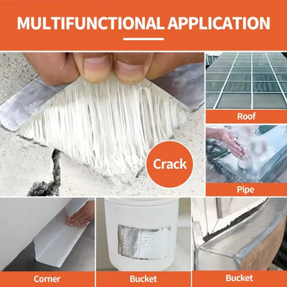 Waterproof Aluminum Foil Butyl Tape – High Temp Roof & Wall Repair Seal