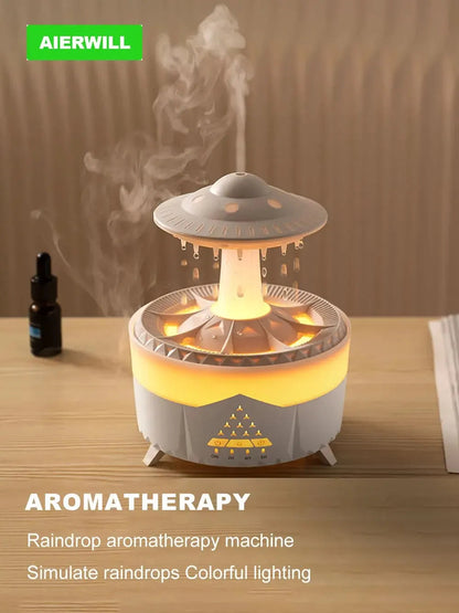 Ultrasonic Air Humidifier & Aromatherapy Diffuser with Remote