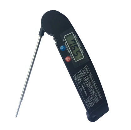 Digital Cooking Thermometer – Fast Read Food Probe for Meat, Water, BBQ & Oven Use