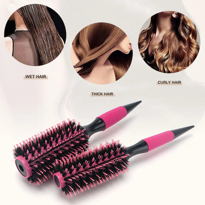 Hair Brush for Curly Hair – Curling & Styling Brush for Salon & Home Use