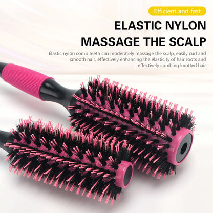 Hair Brush for Curly Hair – Curling & Styling Brush for Salon & Home Use