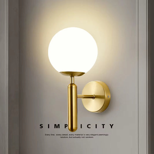 Modern Indoor Wall Light Lamp Suitable for Bedroom Bedside Living Room Home Decor Light Fixture
