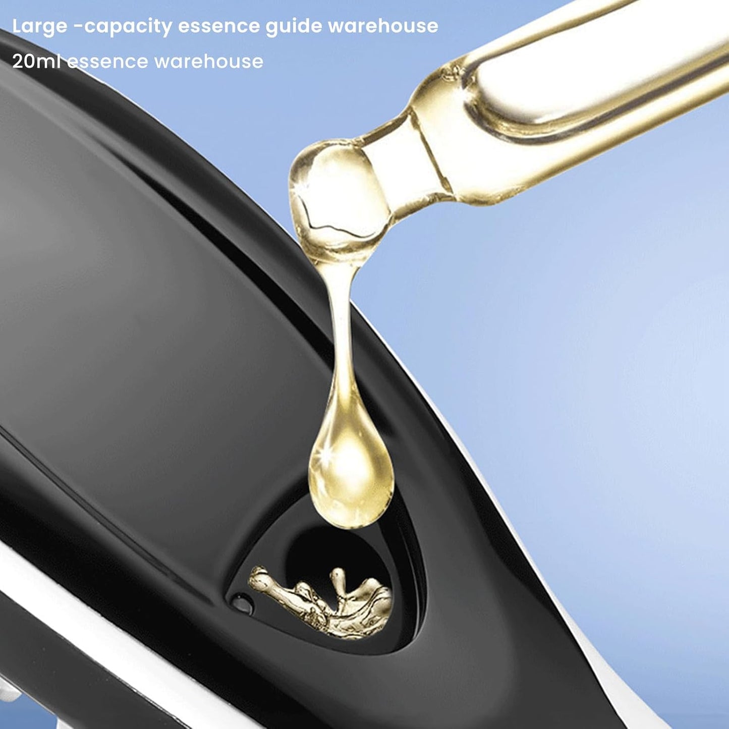 Electric Spray Massage Comb – Anti-Hair Loss Scalp Massager with Vibration, LED Therapy & Nano Atomization