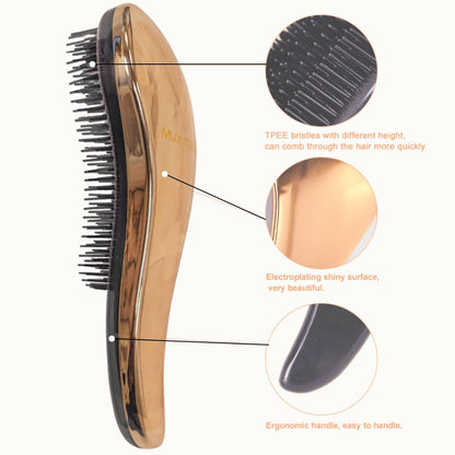 Women’s Anti-Static Airbag Comb – Curved Detangling Hair Brush for Curly Hair & Scalp Massage