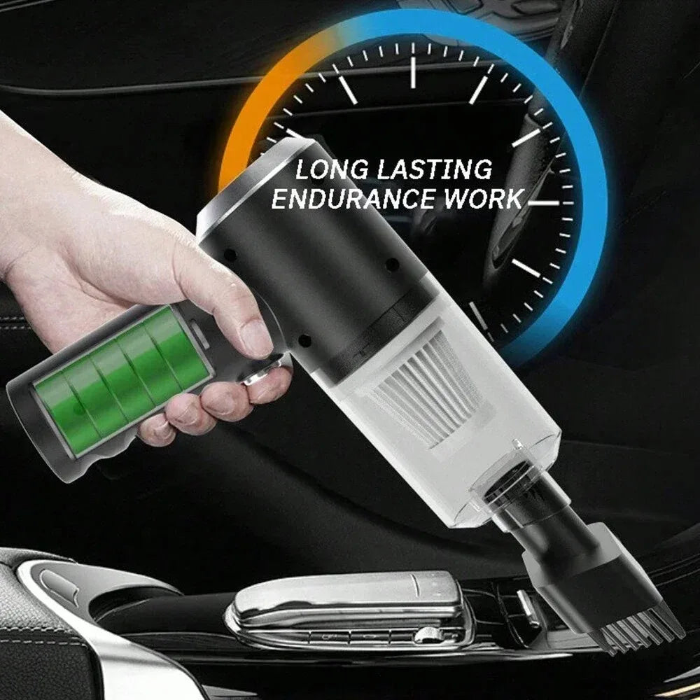 USB Mini Vacuum Cleaner For Motor Car – Portable, High Power USB Charging