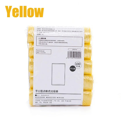 Versatile 100-300PCS Disposable Trash Bags for Kitchen, Dorm, and Living Room - Perfect for All Your Waste Needs!