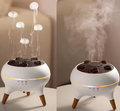 Air Humidifier 250ml – Remote-Controlled Essential Oil Diffuser with 7-Color Night Light