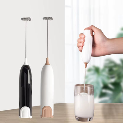 Mini Handheld Milk Frother – Battery-Powered Foam Maker for Coffee, Matcha & Drinks