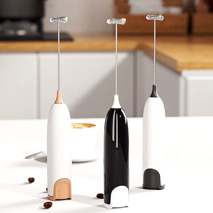 Mini Handheld Milk Frother – Battery-Powered Foam Maker for Coffee, Matcha & Drinks