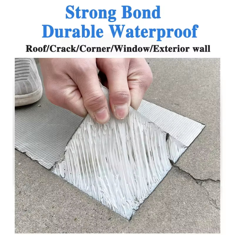 Waterproof Aluminum Foil Butyl Tape – High Temp Roof & Wall Repair Seal